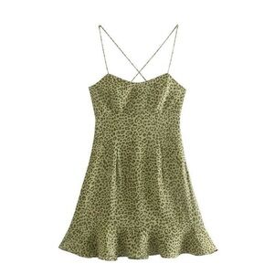 Zara Animal Print Dress